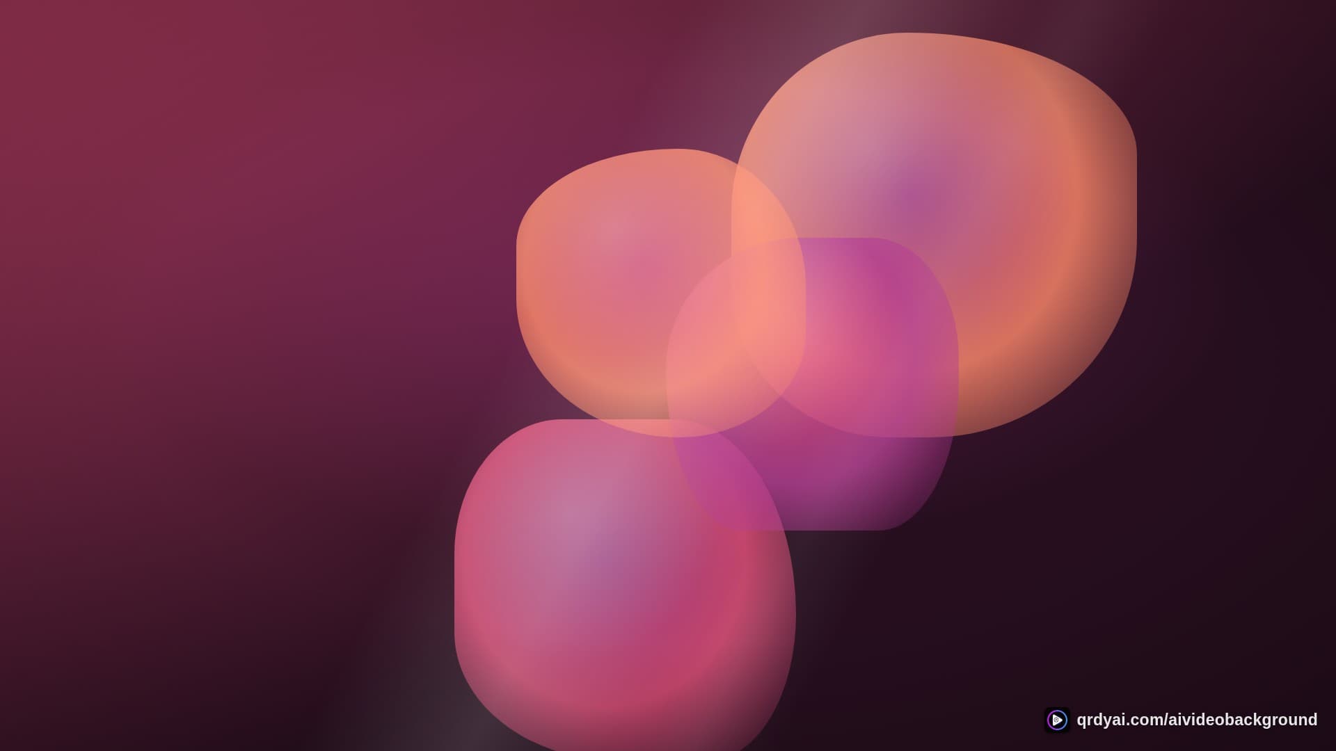 liquid melt landscape loop video background preview