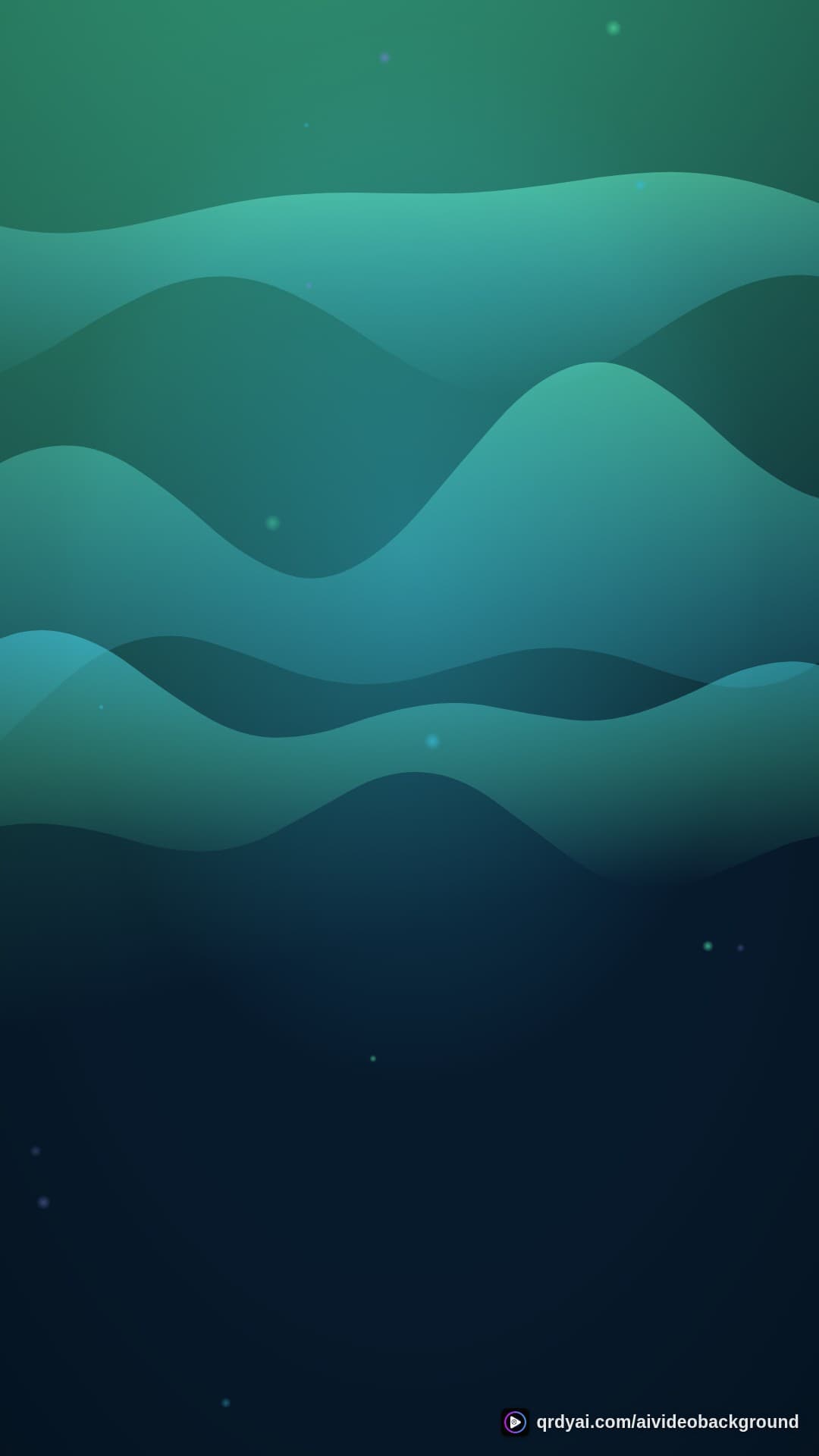 aurora breath portrait loop video background preview