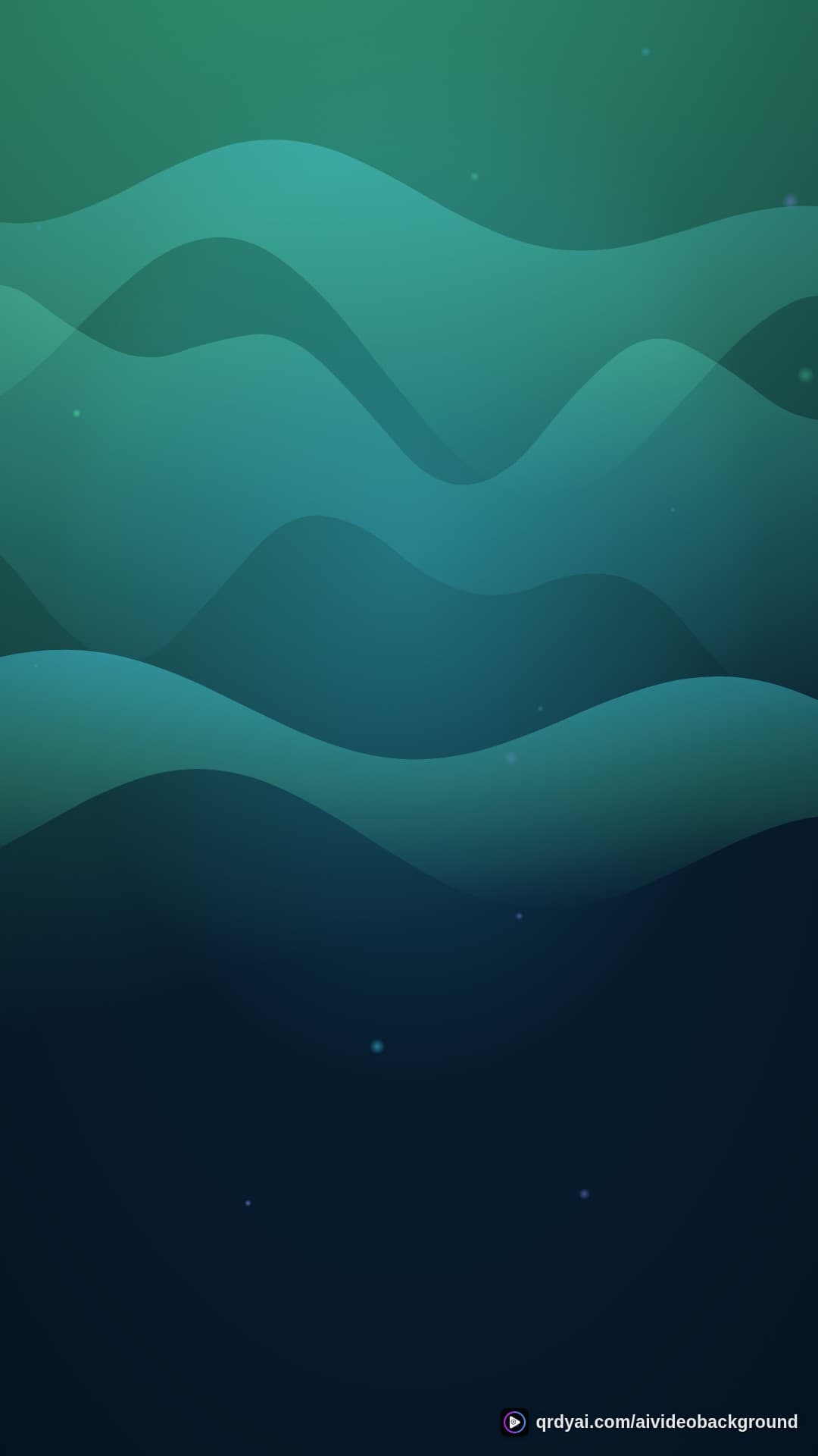 aurora breath portrait loop video background preview
