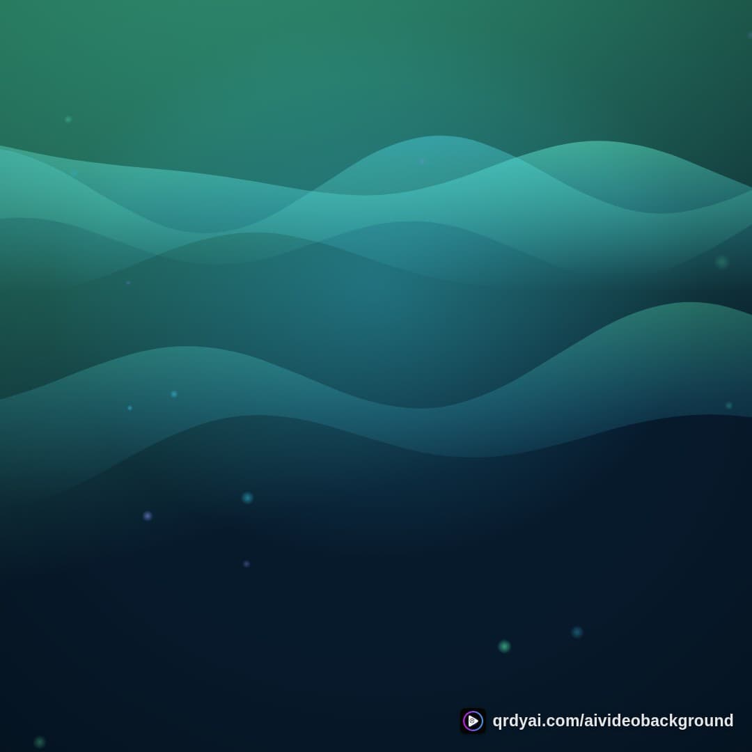 aurora breath square loop video background preview
