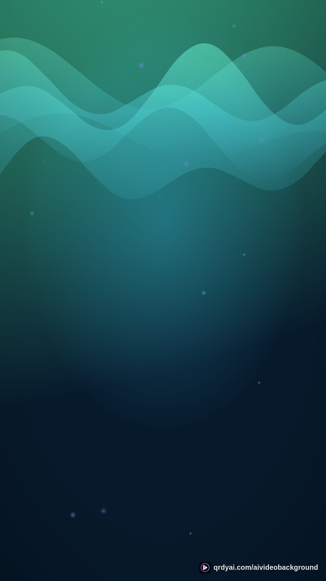 aurora breath portrait loop video background preview