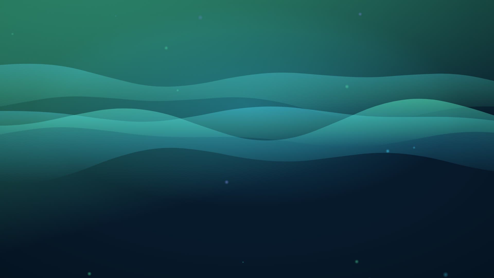 aurora breath landscape loop video background preview
