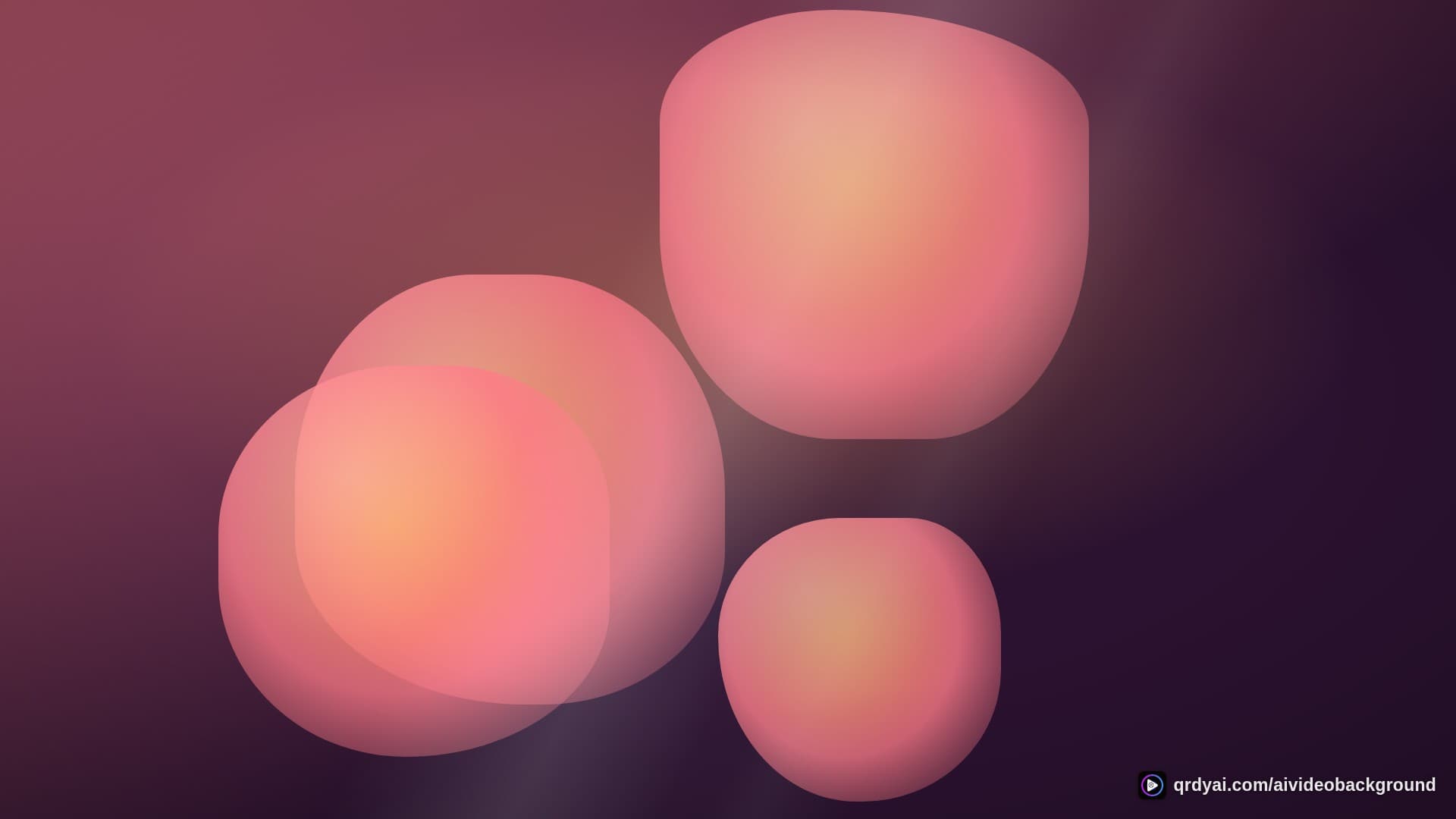 liquid melt landscape loop video background preview