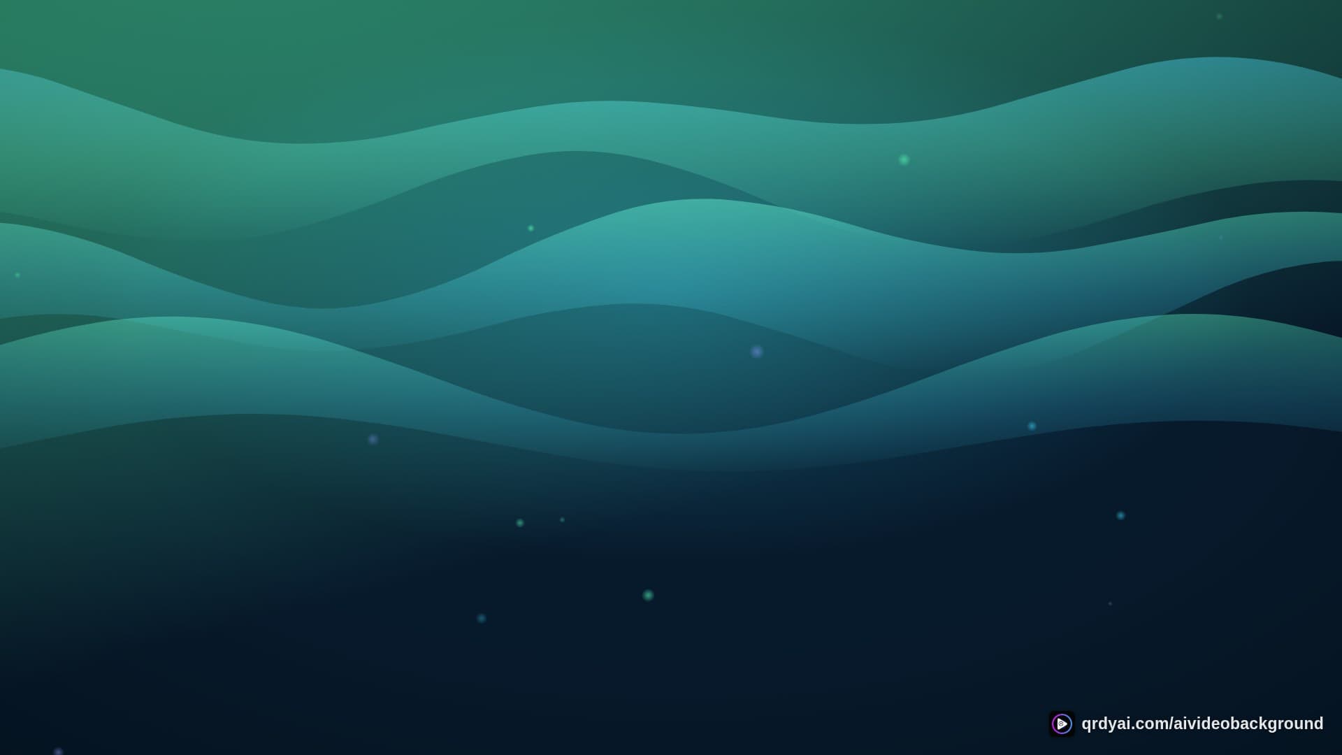 aurora breath landscape loop video background preview
