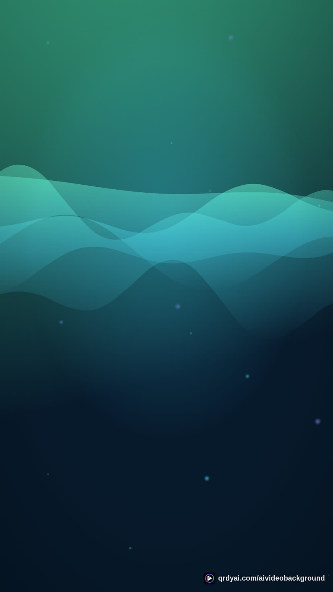 aurora breath portrait loop video background preview