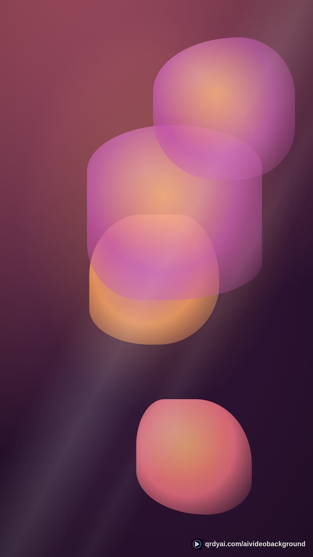 liquid melt portrait loop video background preview
