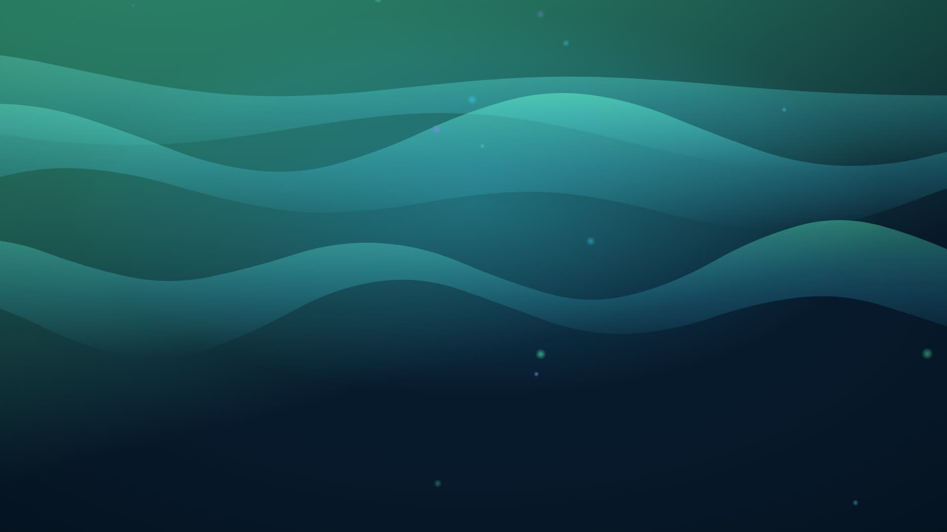 aurora breath landscape loop video background preview