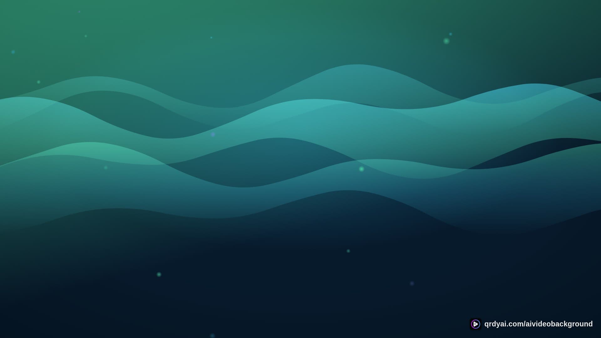 aurora breath landscape loop video background preview