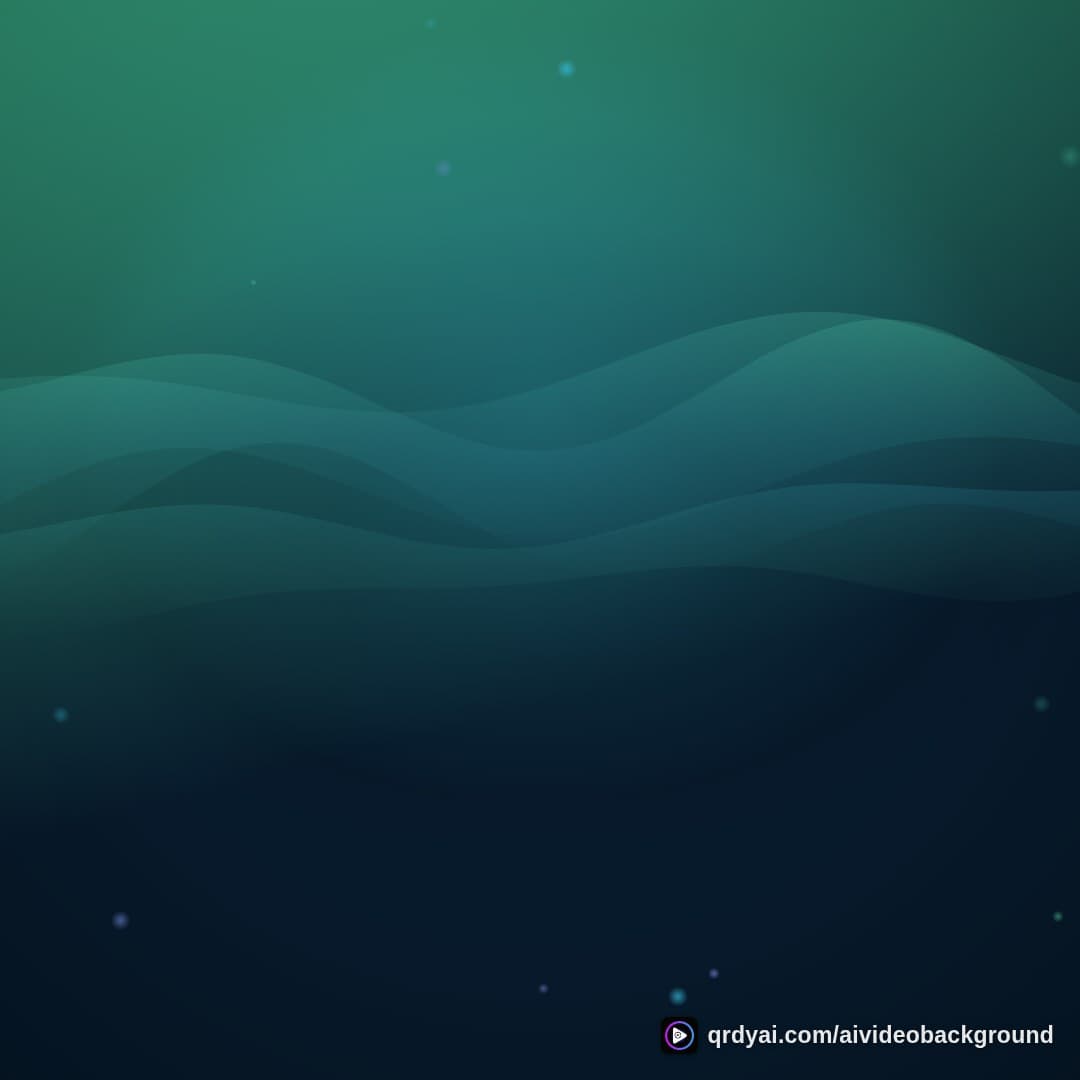aurora breath square loop video background preview