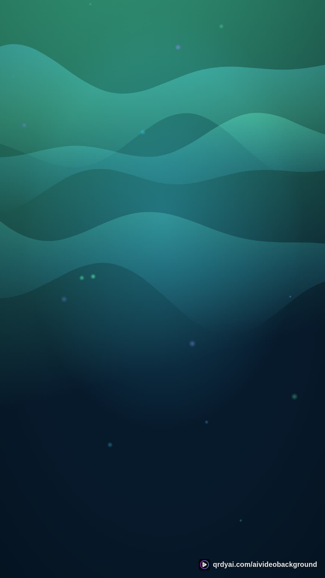 aurora breath portrait loop video background preview
