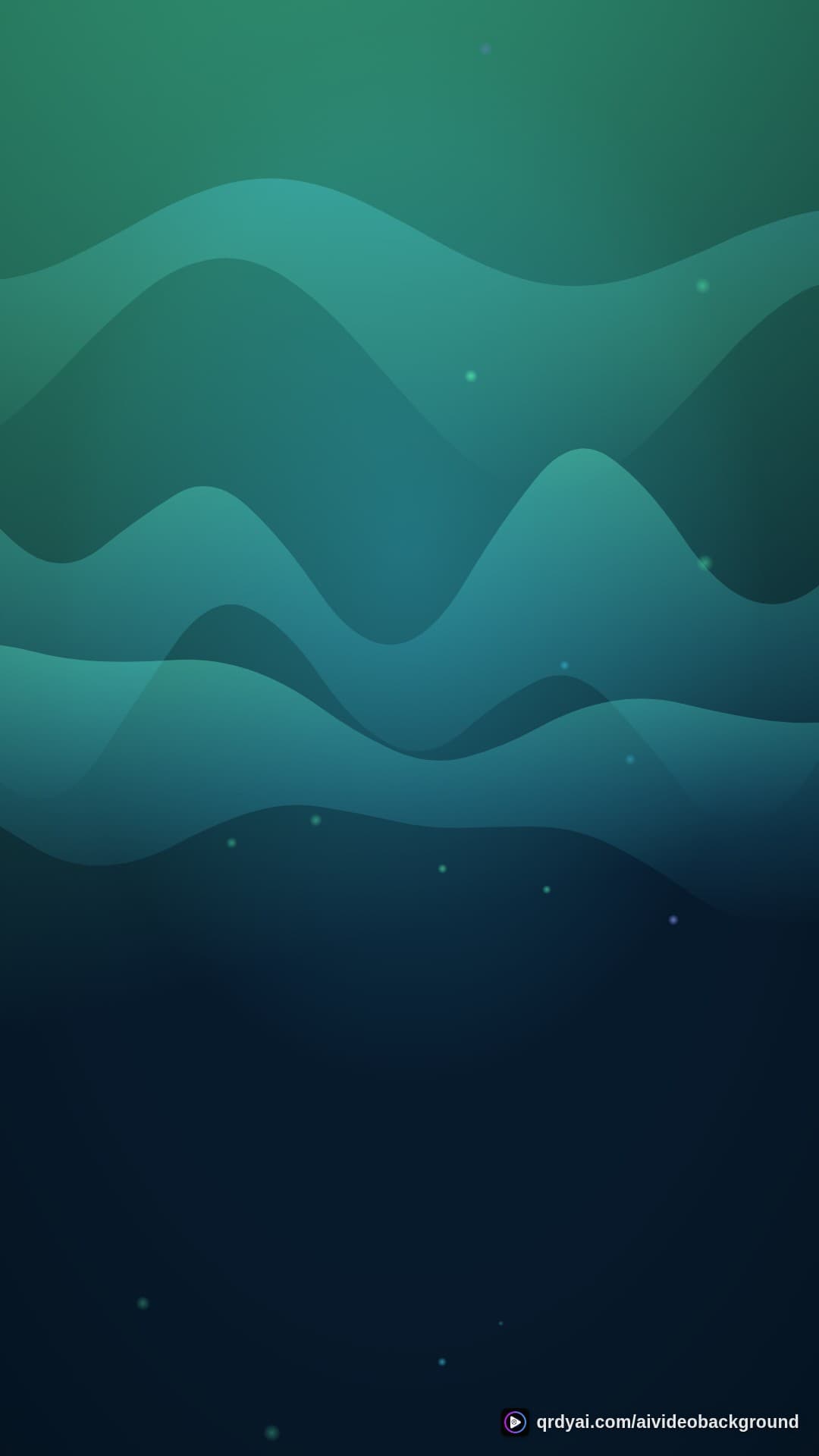 aurora breath portrait loop video background preview