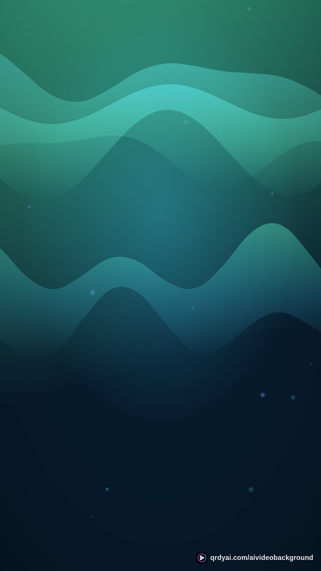 aurora breath portrait loop video background preview