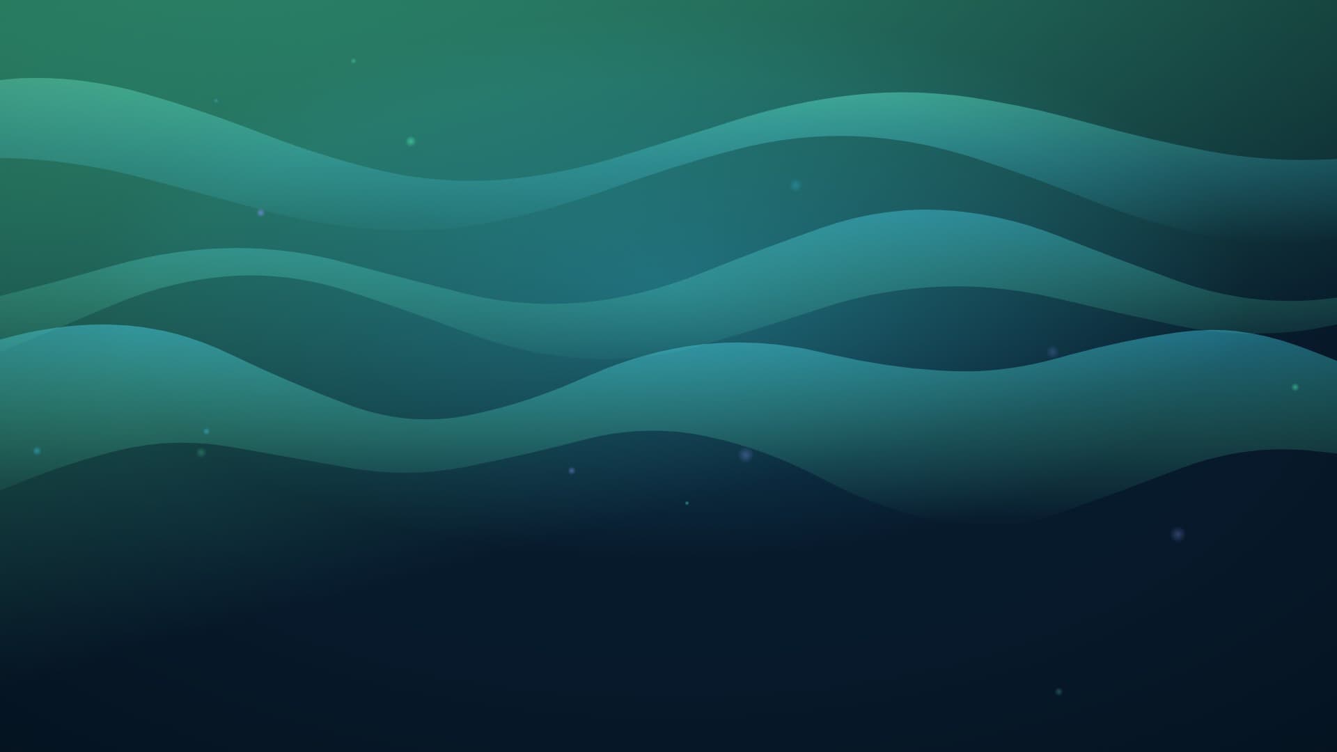 aurora breath landscape loop video background preview