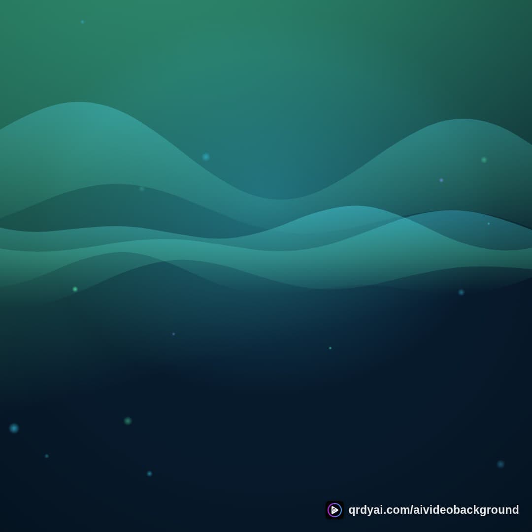 aurora breath square loop video background preview