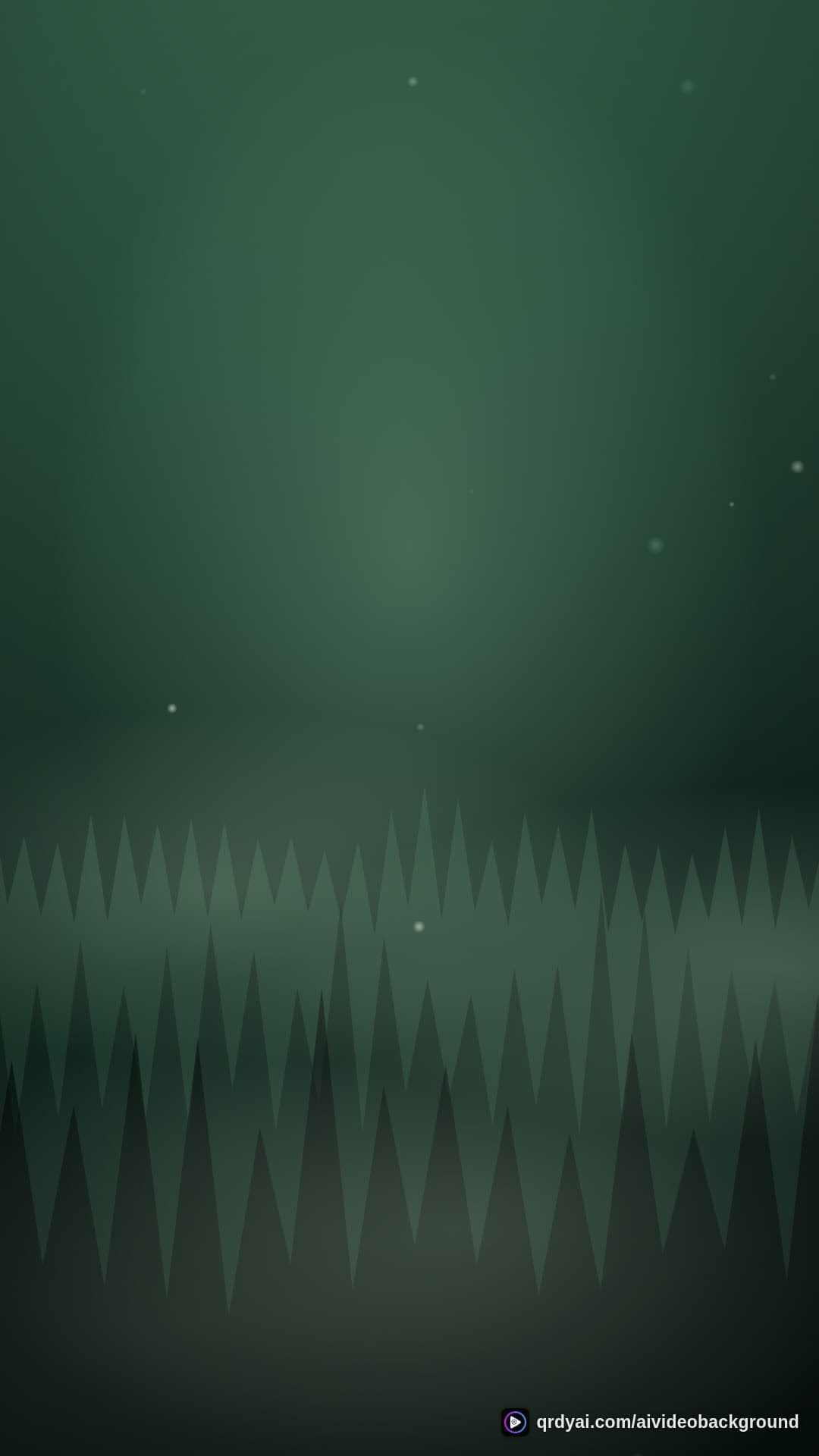 forest mist portrait loop video background preview
