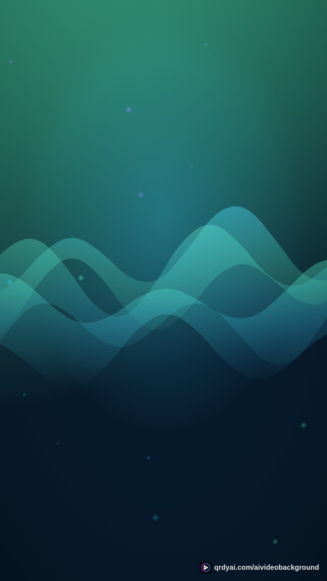 aurora breath portrait loop video background preview