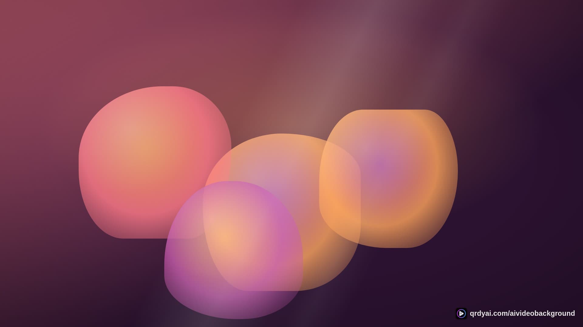 liquid melt landscape loop video background preview
