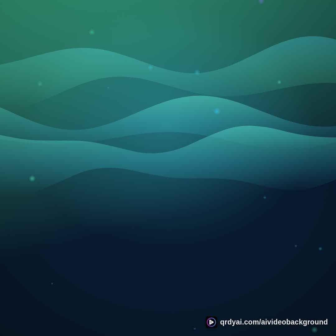 aurora breath square loop video background preview