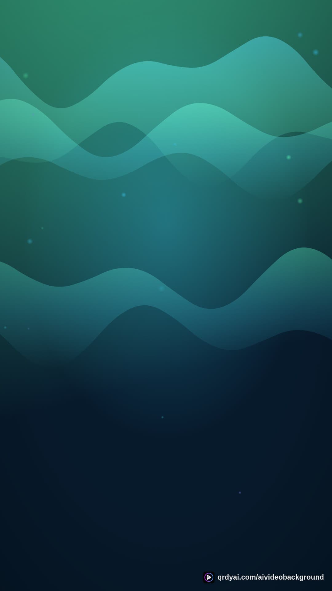 aurora breath portrait loop video background preview