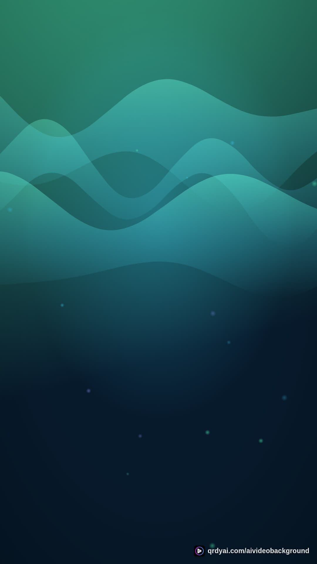 aurora breath portrait loop video background preview