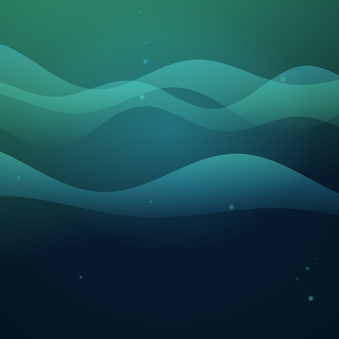 aurora breath square loop video background preview