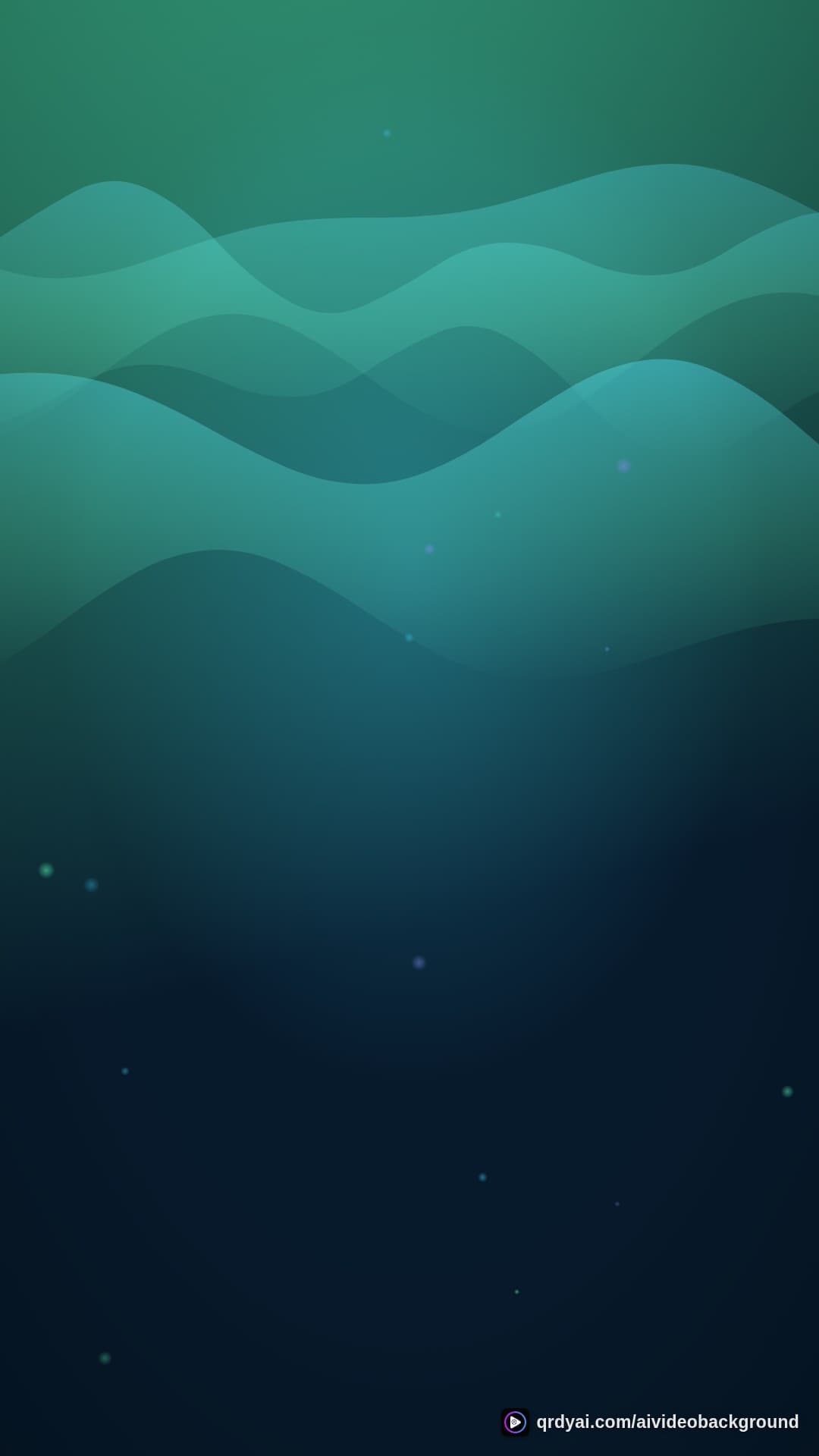 aurora breath portrait loop video background preview