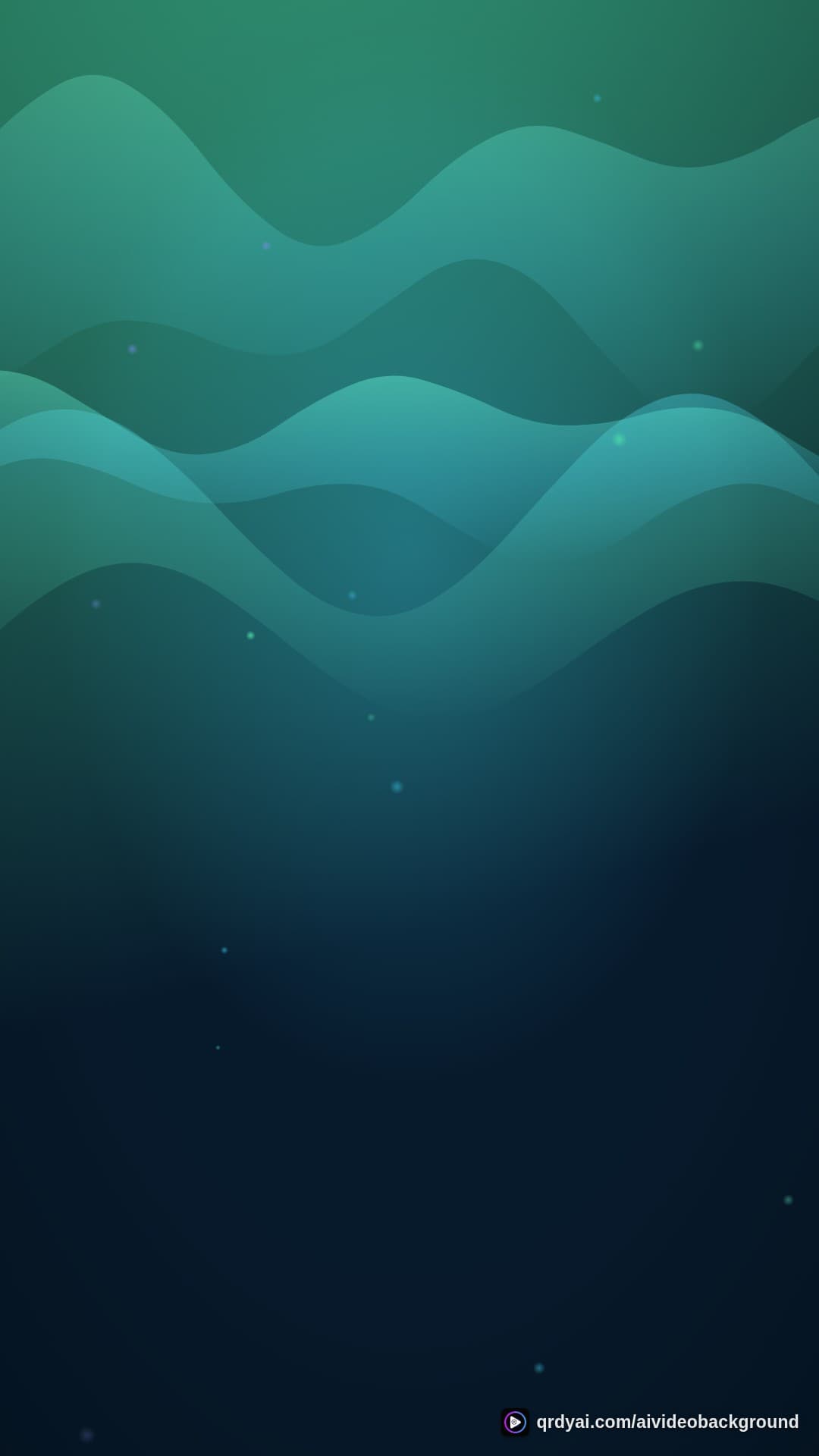 aurora breath portrait loop video background preview