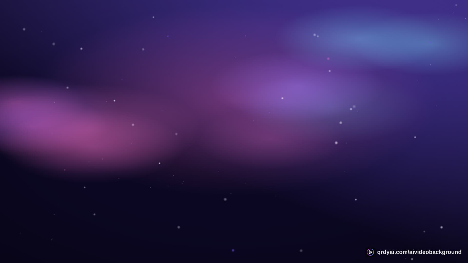 cosmos drift landscape loop video background preview