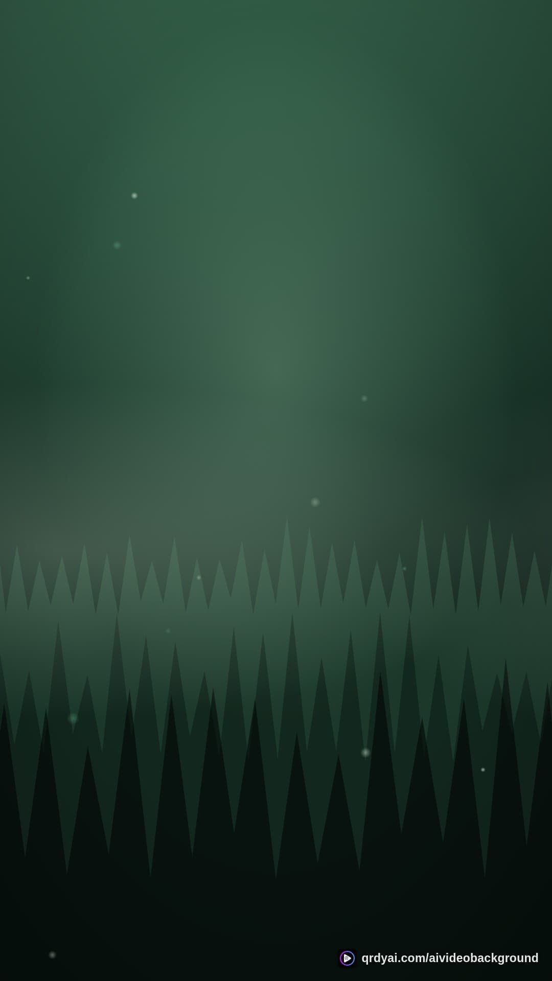 forest mist portrait loop video background preview