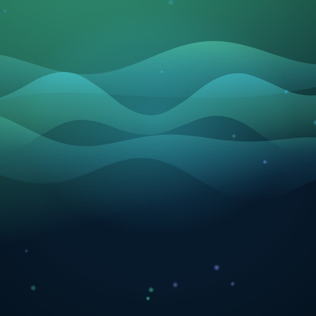 aurora breath square loop video background preview
