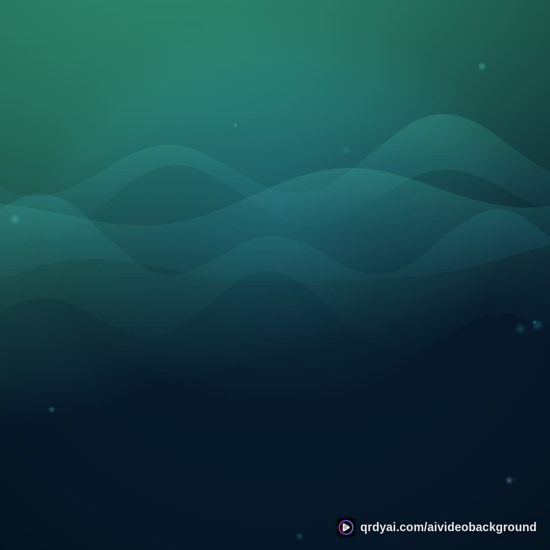 aurora breath square loop video background preview