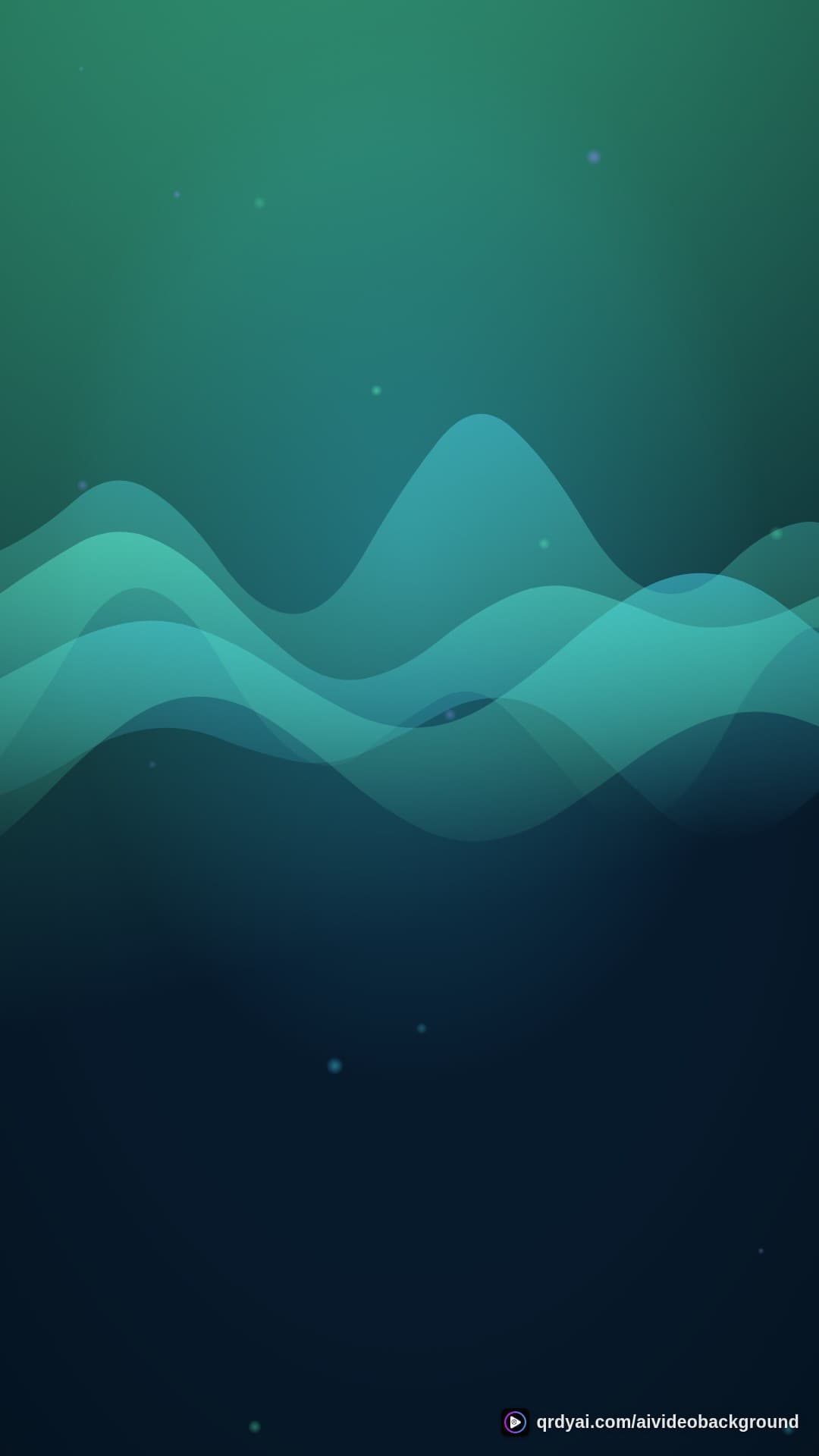 aurora breath portrait loop video background preview