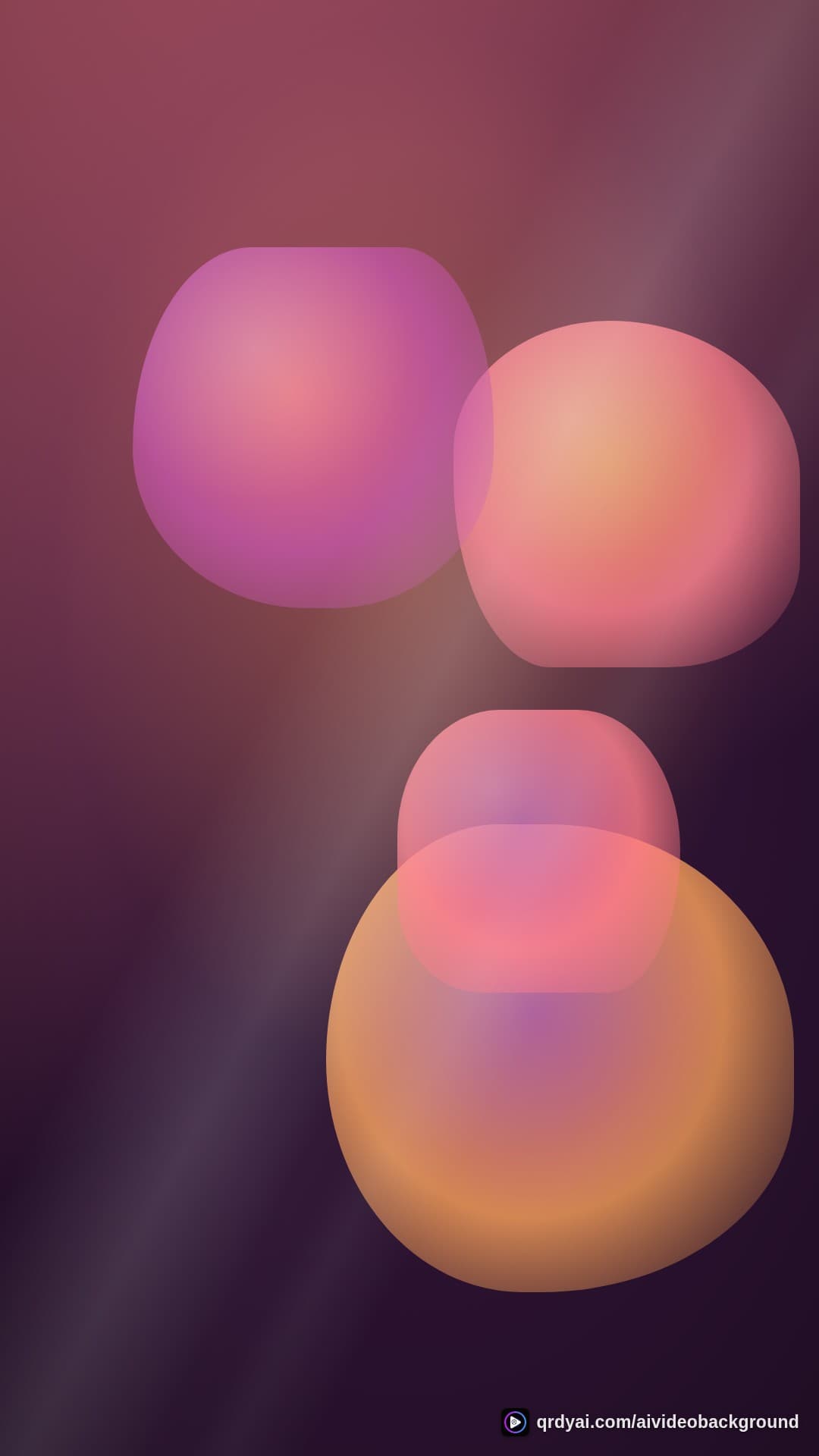 liquid melt portrait loop video background preview