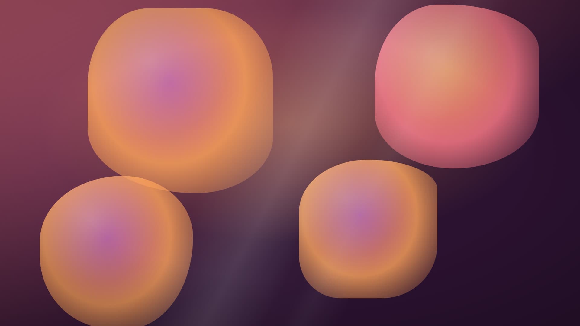 liquid melt landscape loop video background preview