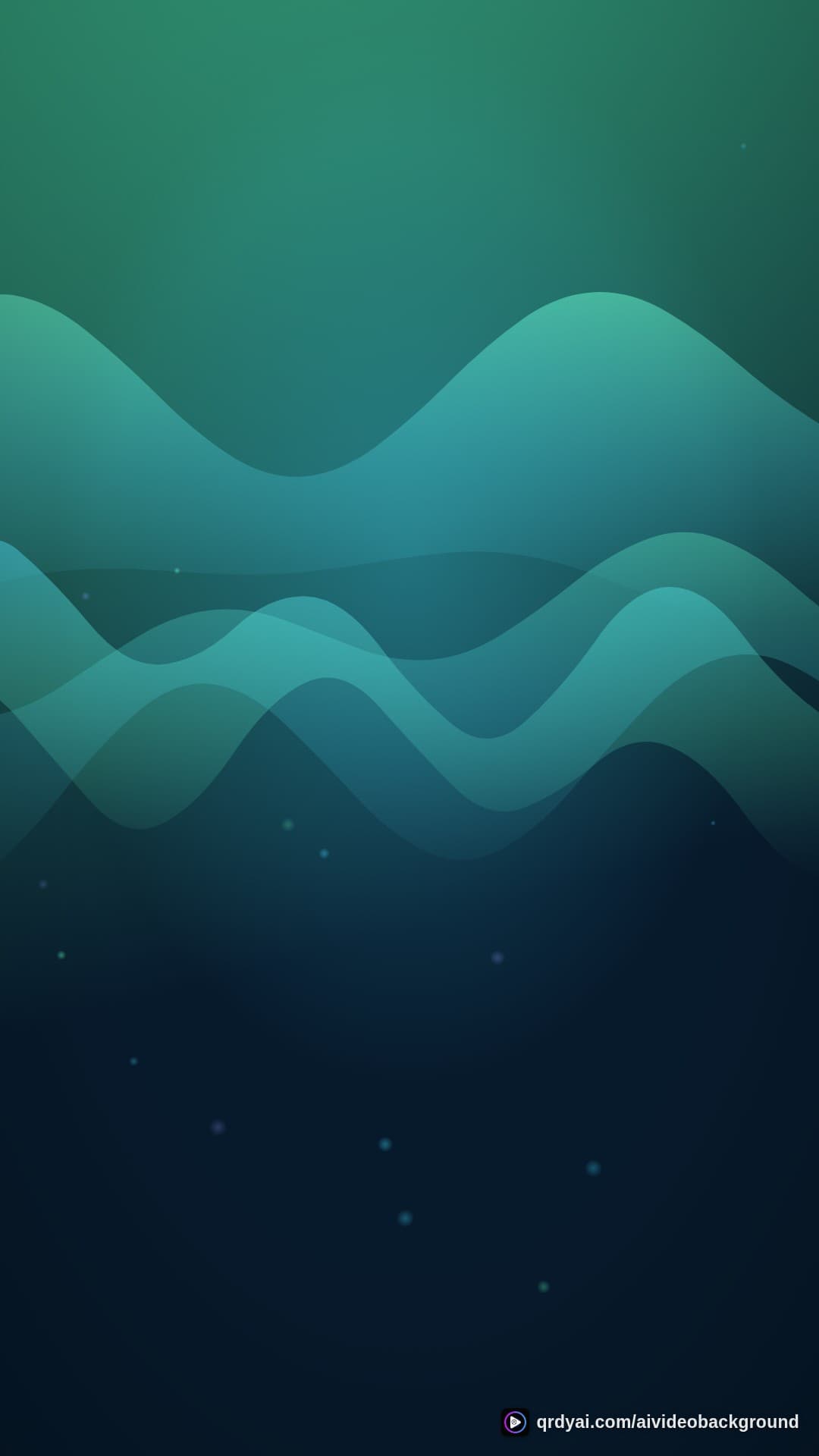 aurora breath portrait loop video background preview