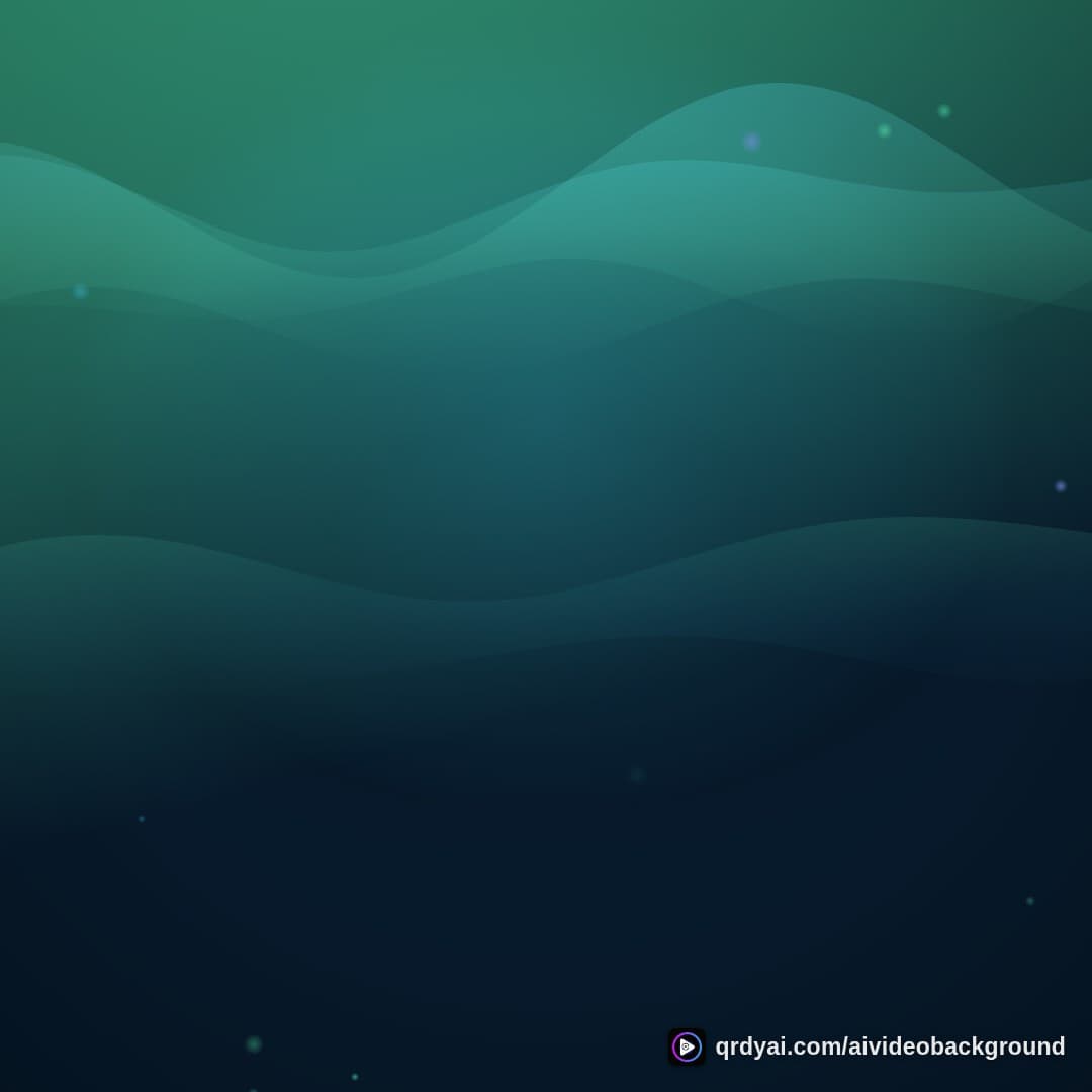 aurora breath square loop video background preview