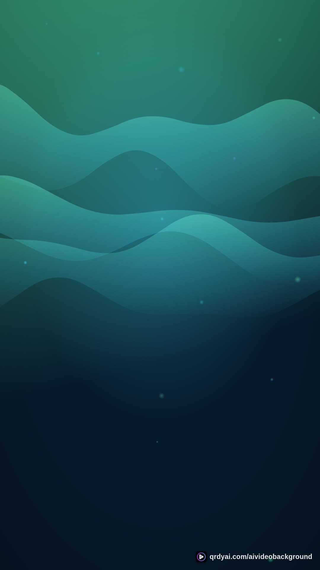 aurora breath portrait loop video background preview
