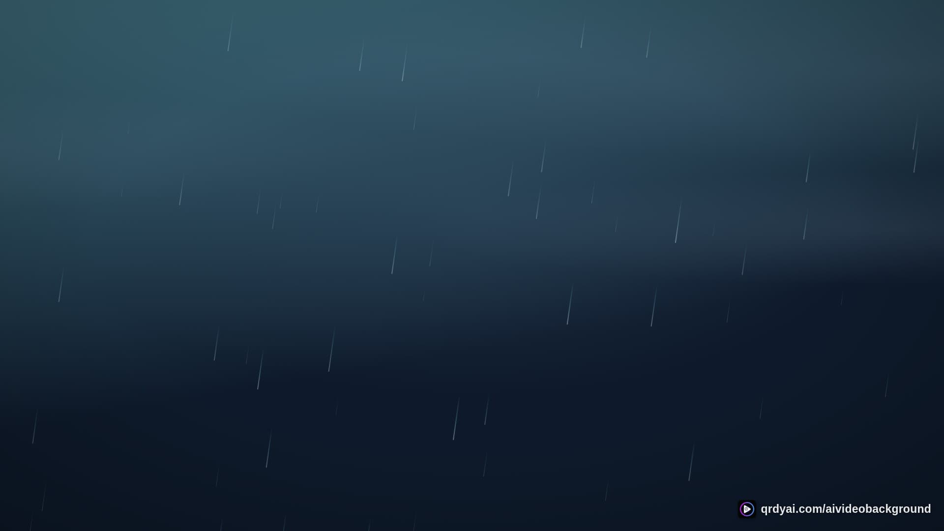 weather blue rain landscape loop video background preview