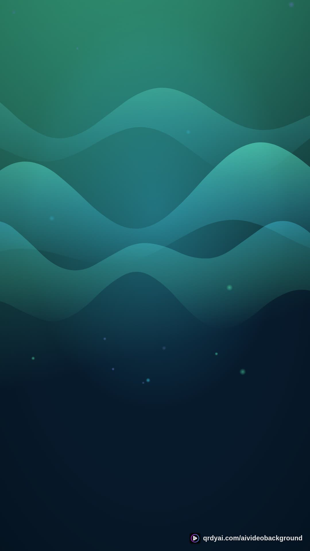 aurora breath portrait loop video background preview