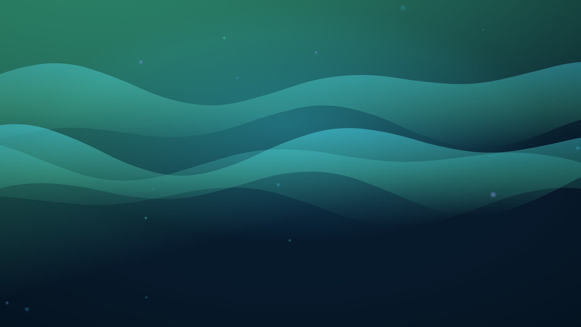 aurora breath landscape loop video background preview