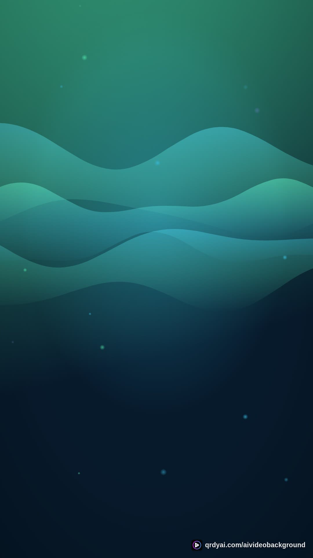 aurora breath portrait loop video background preview
