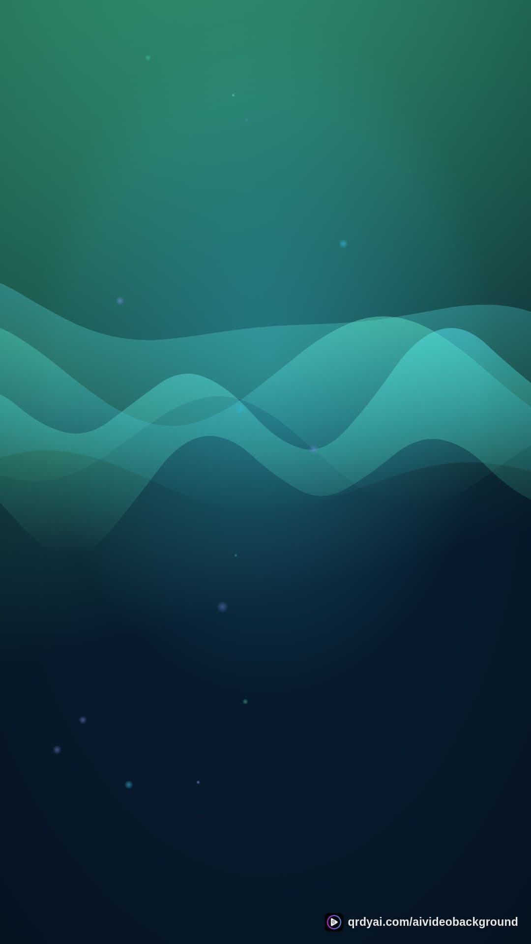 aurora breath portrait loop video background preview