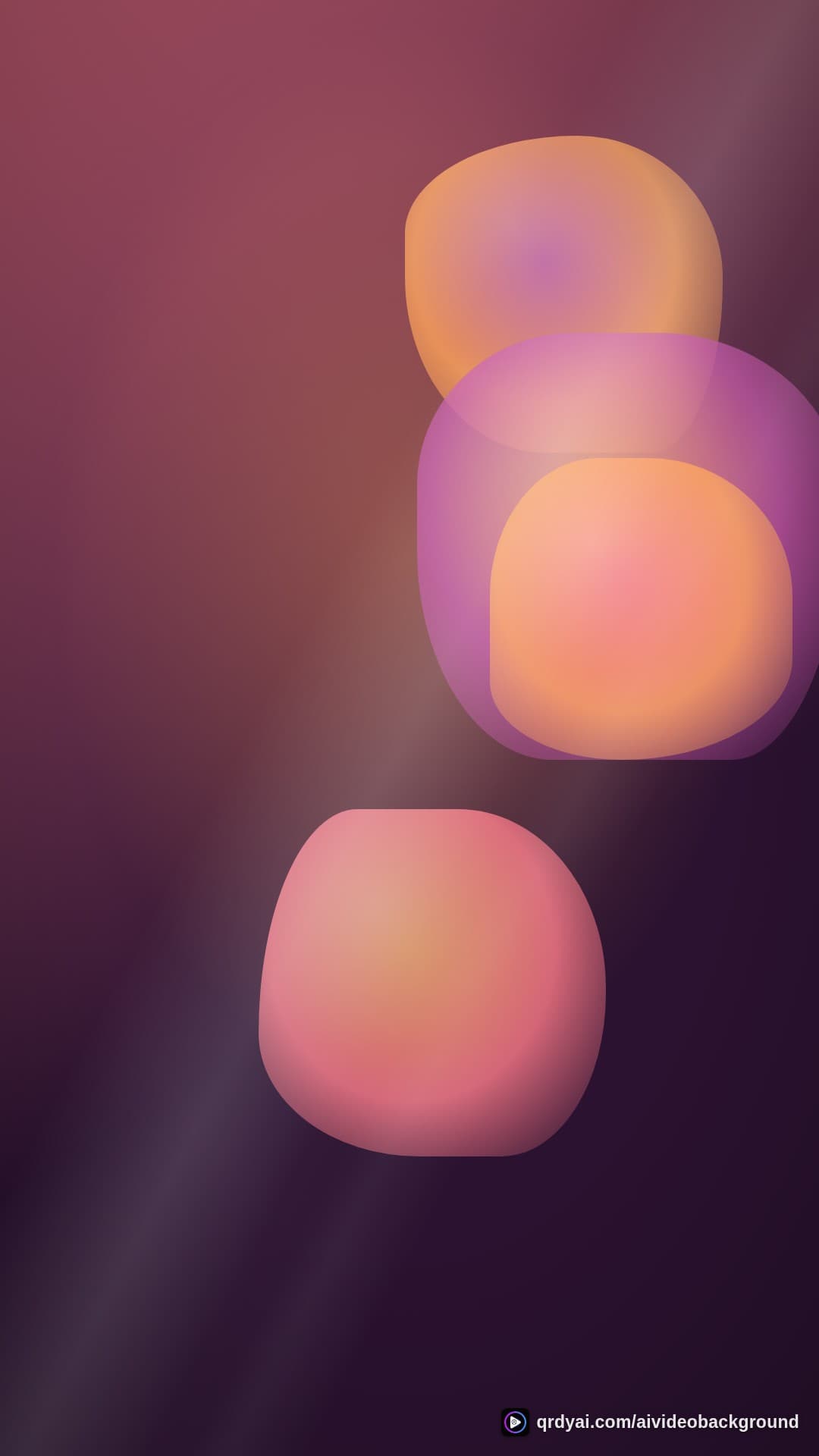 liquid melt portrait loop video background preview