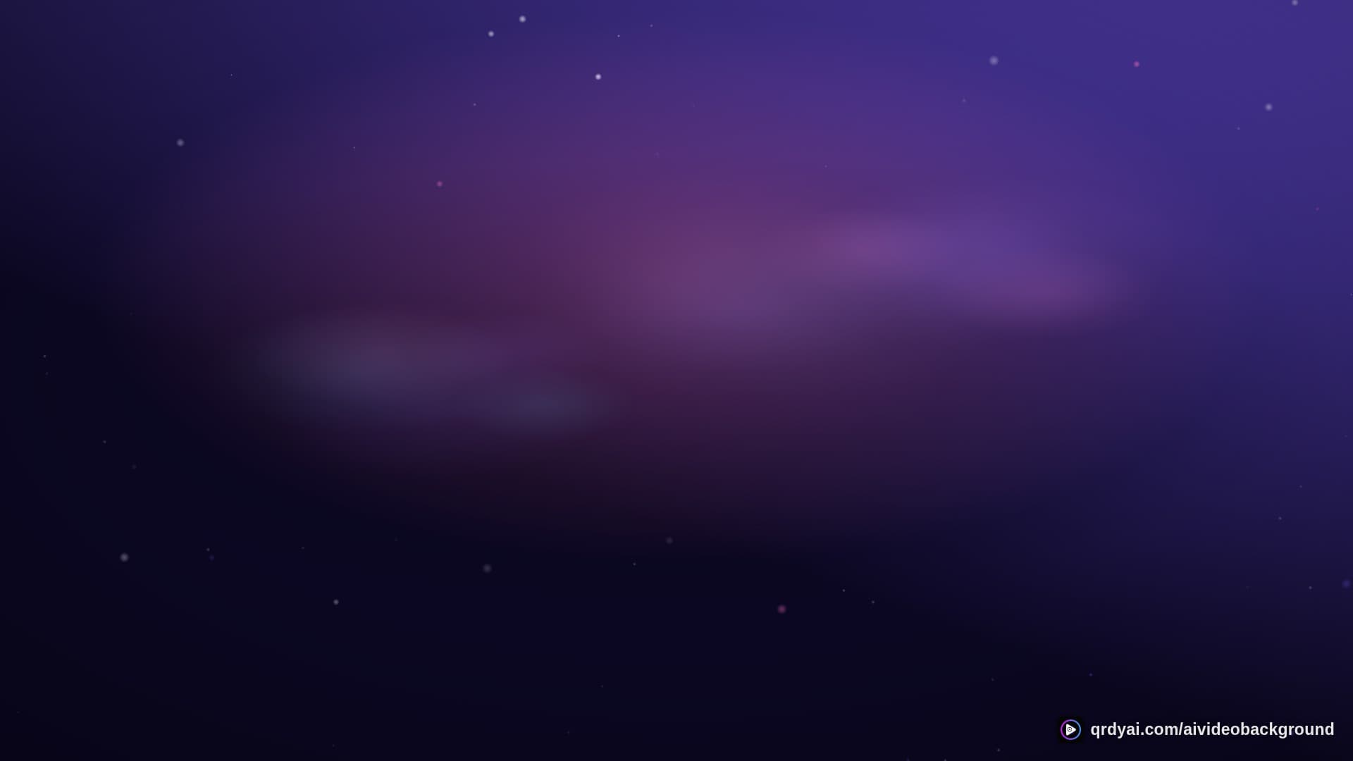 cosmos drift landscape loop video background preview