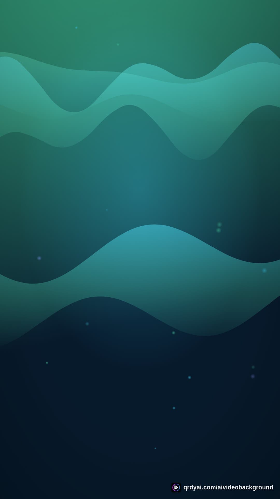 aurora breath portrait loop video background preview