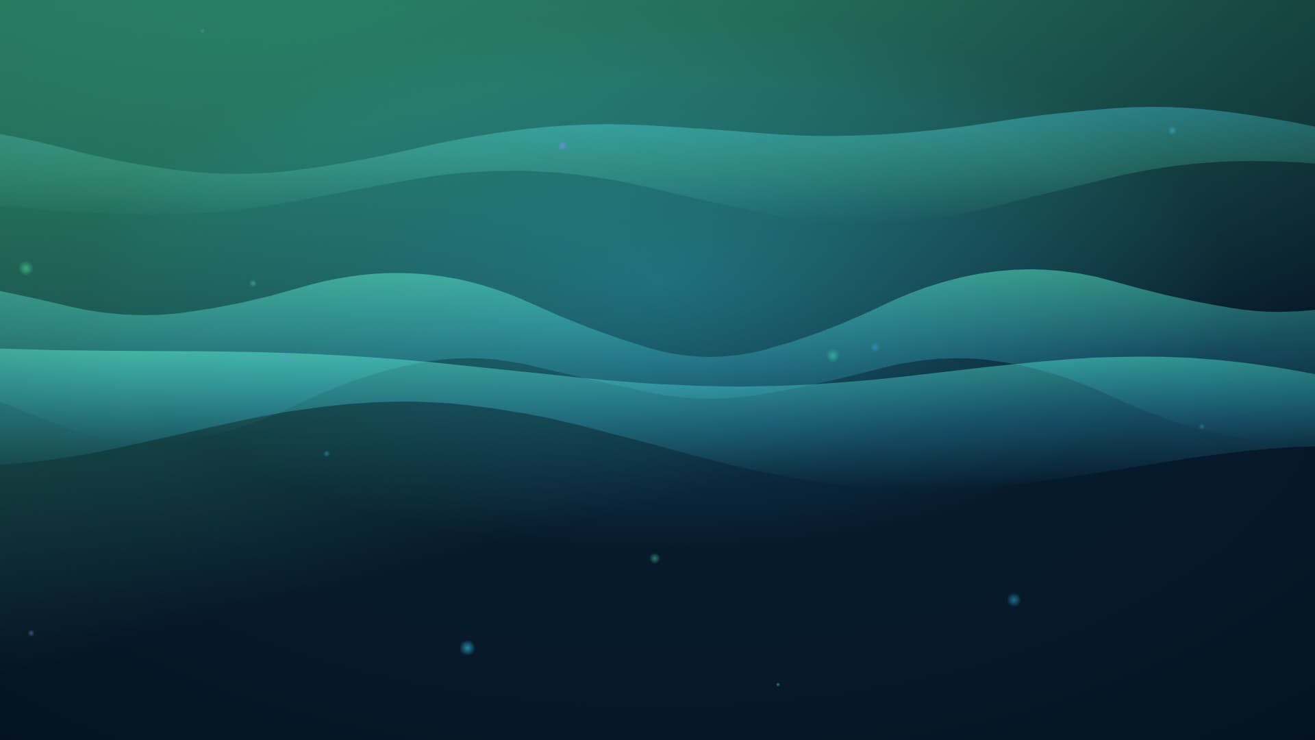aurora breath landscape loop video background preview
