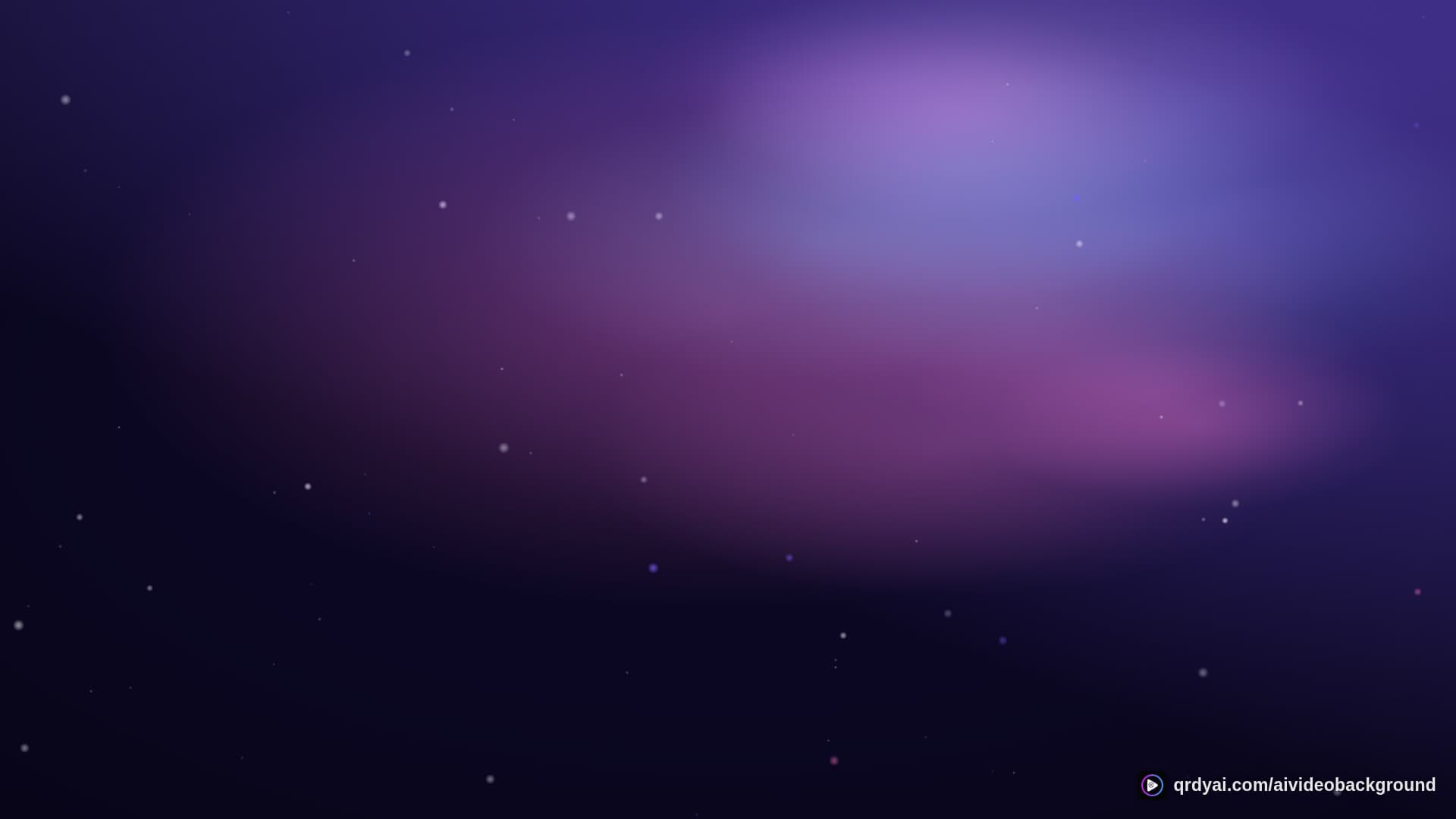 cosmos drift landscape loop video background preview