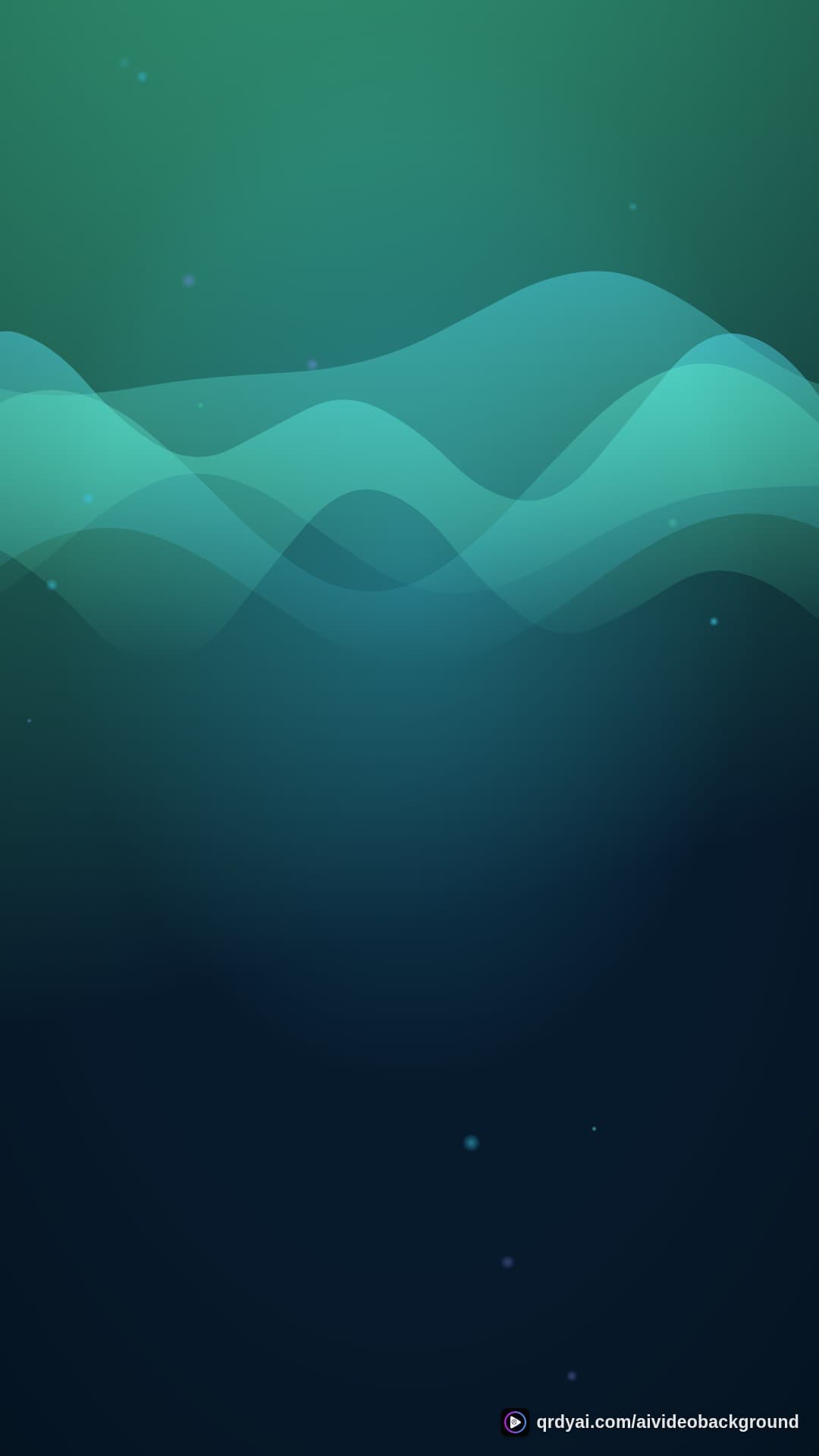 aurora breath portrait loop video background preview