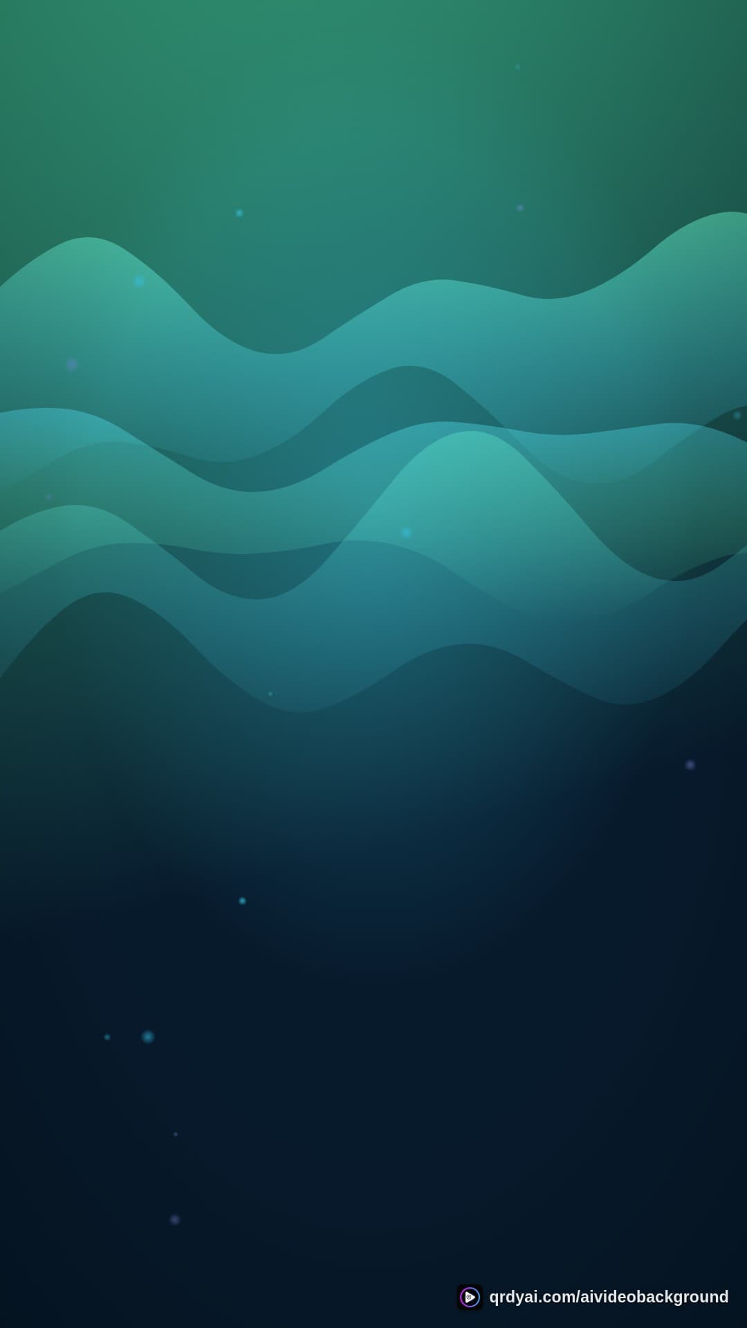 aurora breath portrait loop video background preview