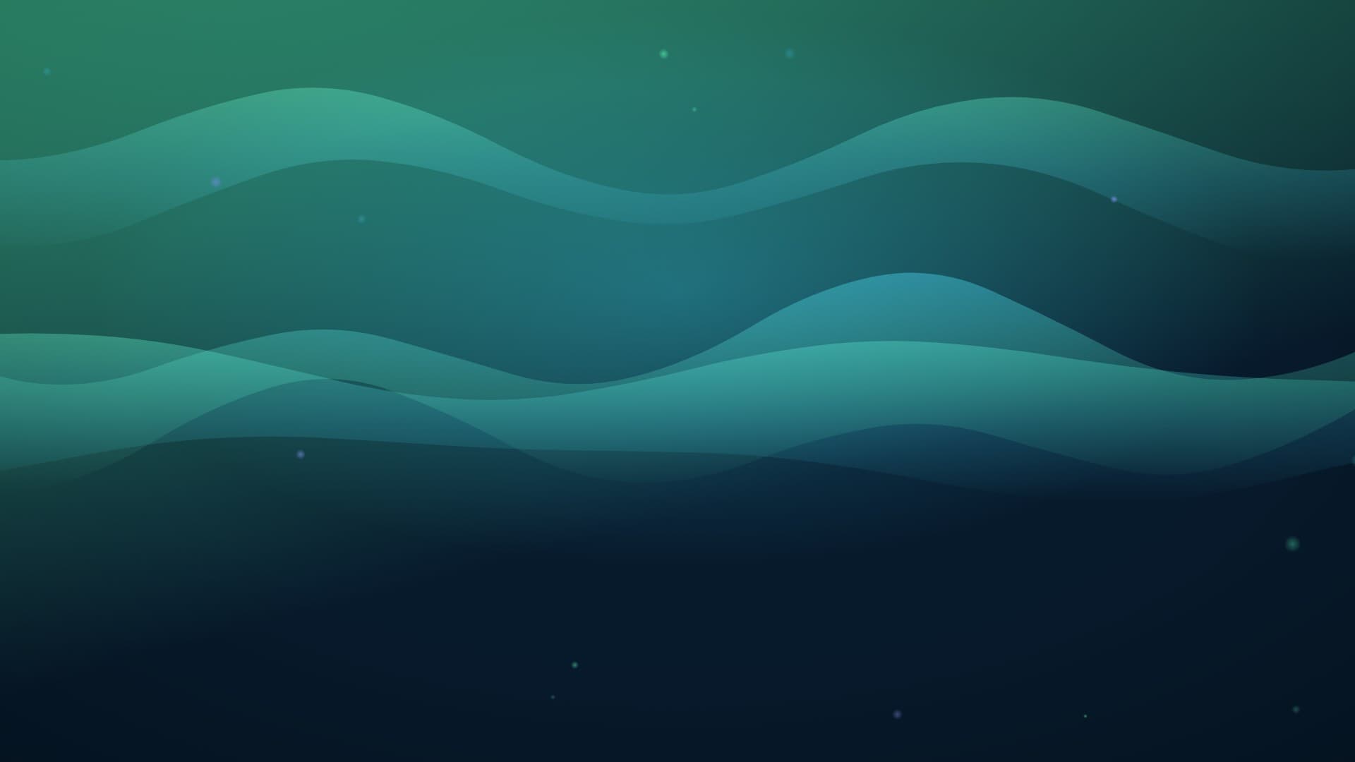 aurora breath landscape loop video background preview